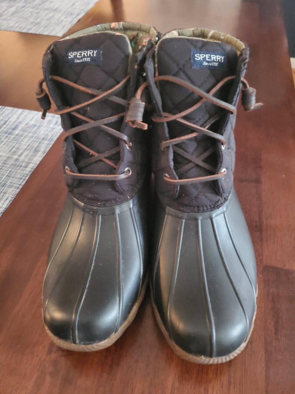 Sperry Saltwater Quilted Duck Boots